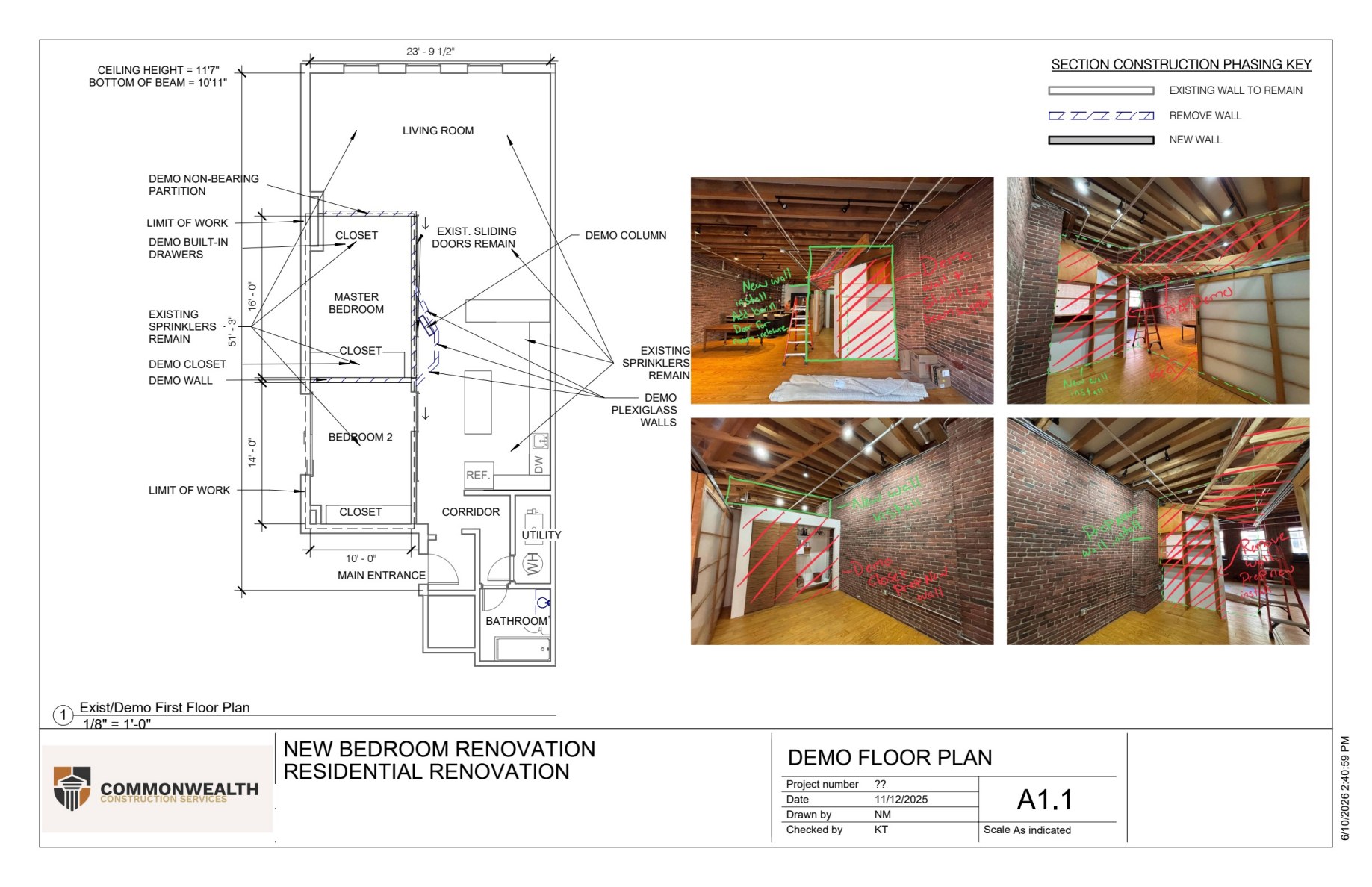 Sheet 2 — Demo Floor Plan