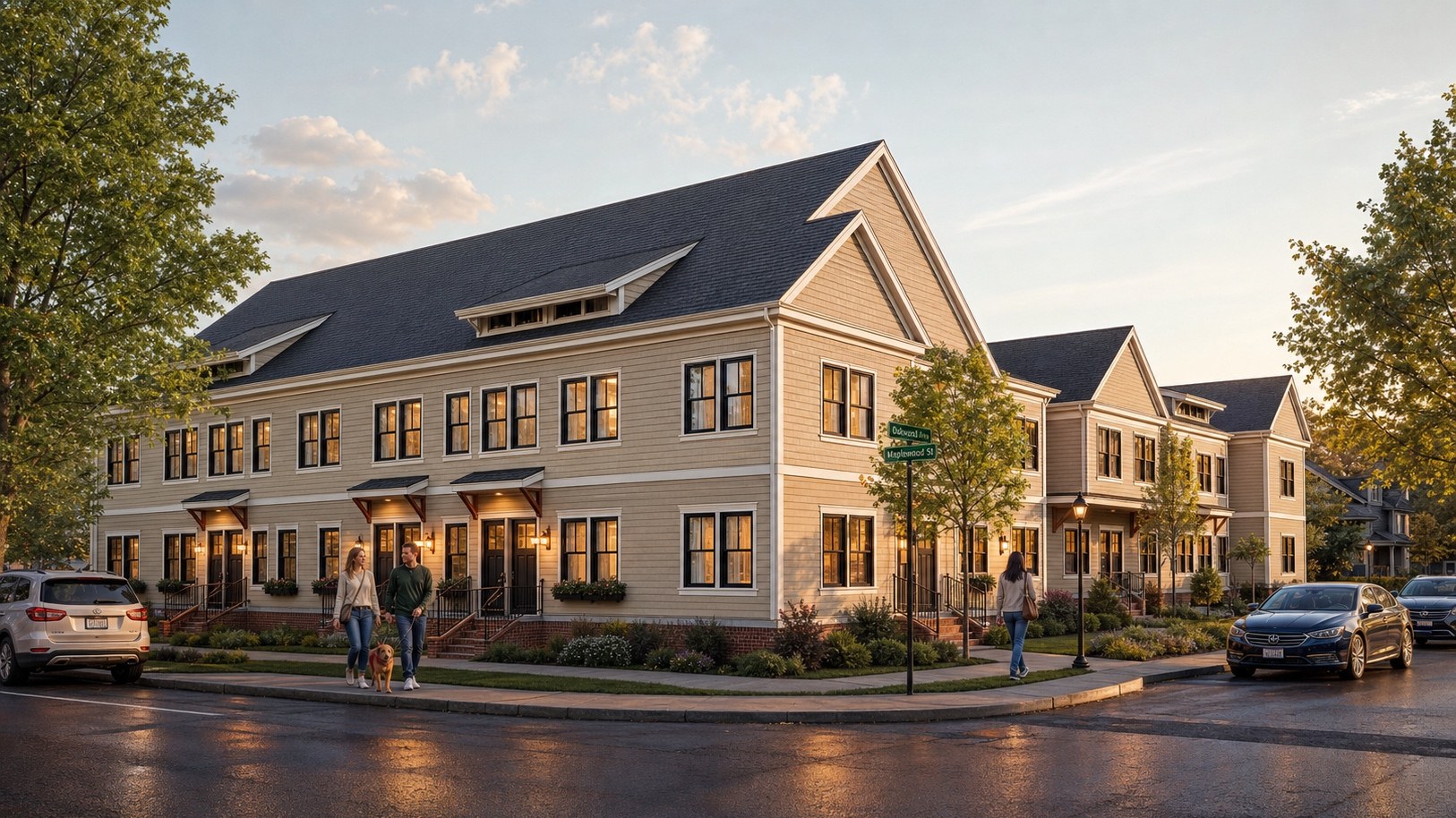 Contractor design support — multi-family development site plan