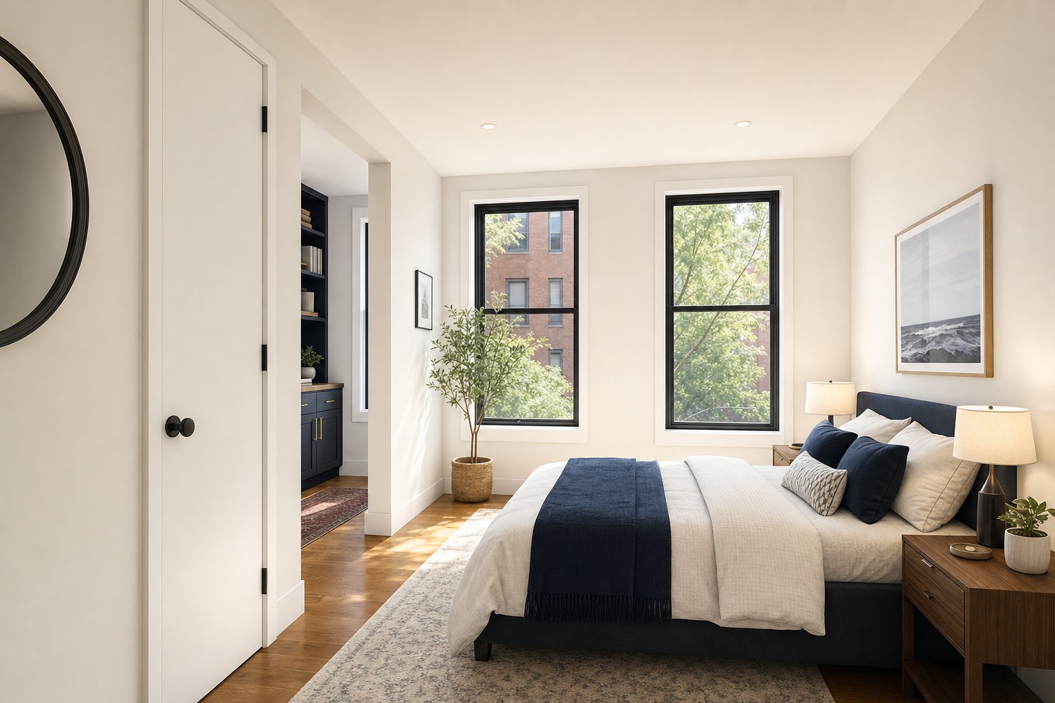 New bedroom renovation — interior 3D view