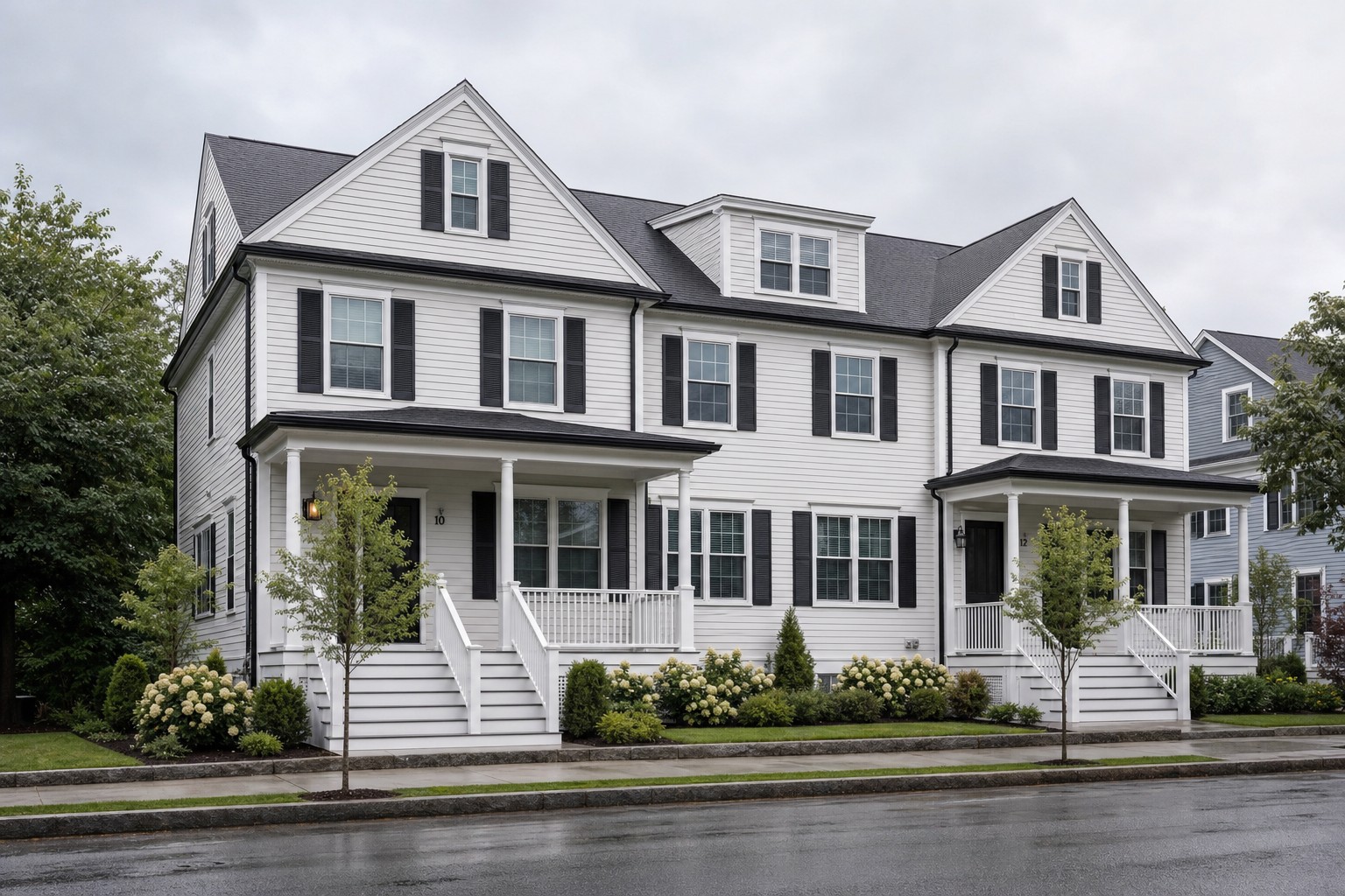 Multi-family development — exterior perspective